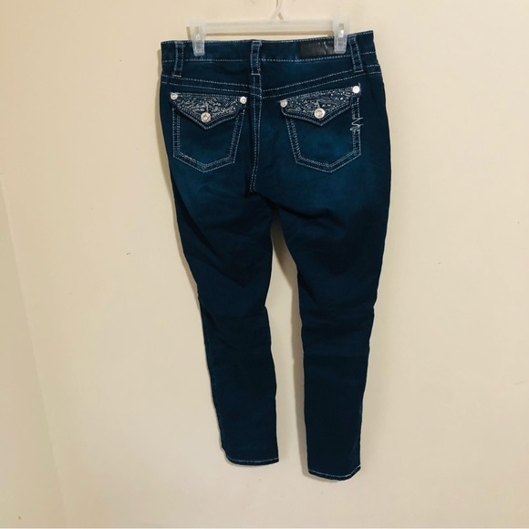 Seven7 Dark Wash Jeggings Jeans - Picture 3 of 8